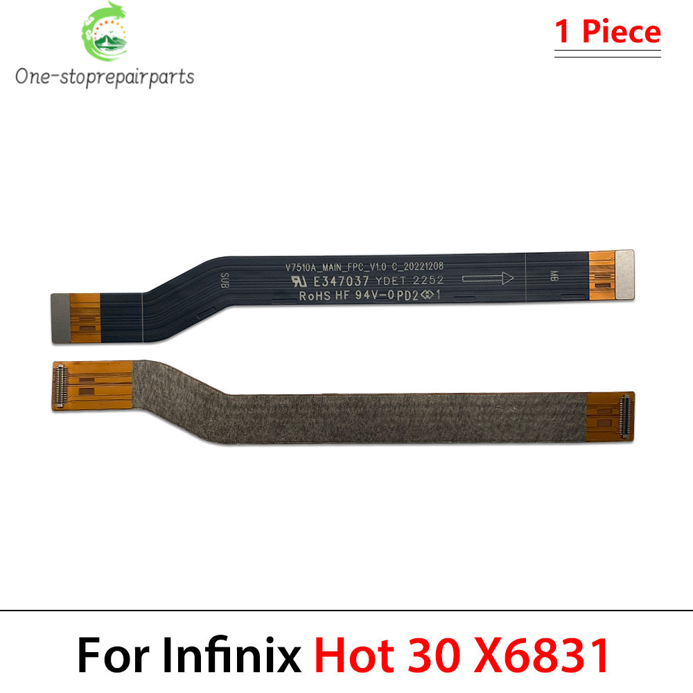 New For infinix Hot 8 9 11 11s 20 20s 30 40 50 Pro Plus 5G X650 X662 X668 Main Board Motherboard Flex Cable Replacement parts  infinix phone repair parts