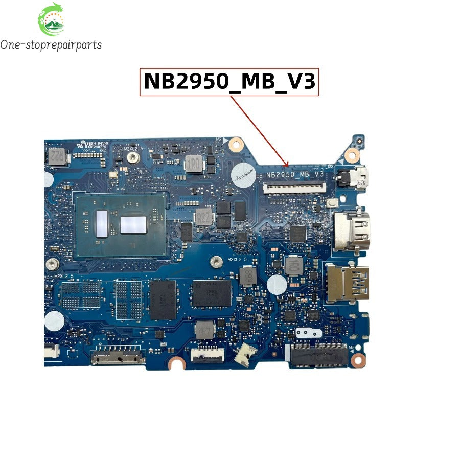 NB2950_MB_V3 Mainboard For Acer Swift SF114-34 Laptop Motherboard With Intel N4500 N5100 N6000 CPU 4GB/8GB/16GB-RAM 0GB/64GB-SSD Acer laptop repair parts