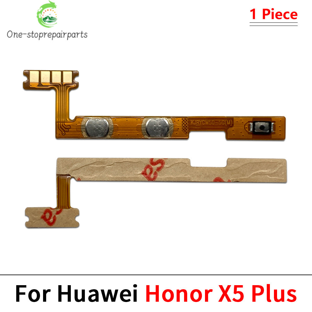 New Power Flex Cable ON OFF Switch Button Flex Cable For Huawei Honor X5 X6 X6s X6A X6B X7 X7A X7B X8 X8A X8B X9 X9A X9B 4G 5G Huawei phone repair parts