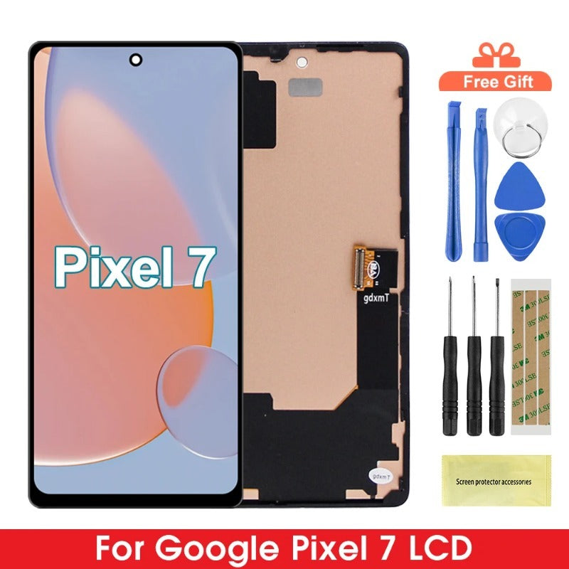 For Google Pixel 7 For Google Pixel7 GVU6C GQML3 GO3Z5 LCD Display Touch Screen Digitizer Assembly Replacement 100% Tested Google phone repair parts