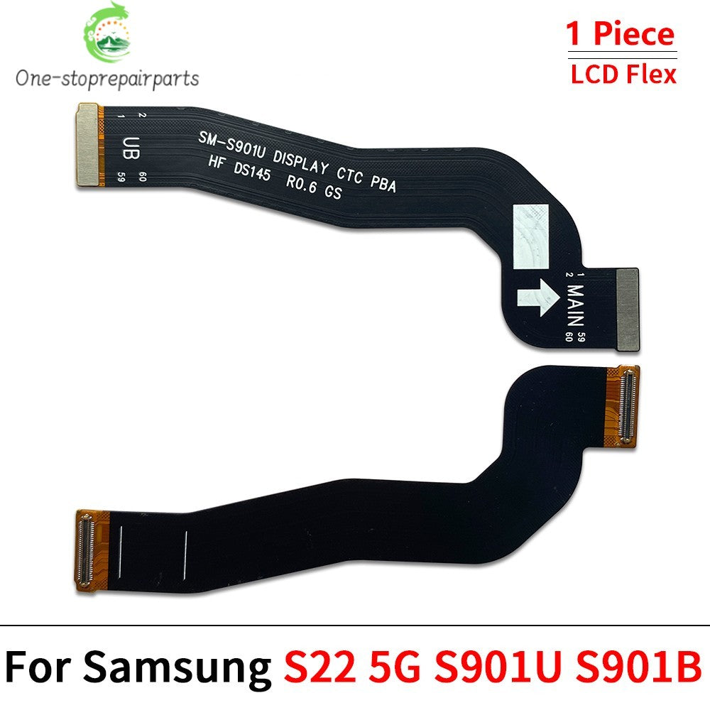 10Pcs/Lot, LCD Screen Connector Cable For Samsung S21 S22 S23 S24 Plus Ultra Fe Display Flex Replacement Parts Samsung phone repair parts