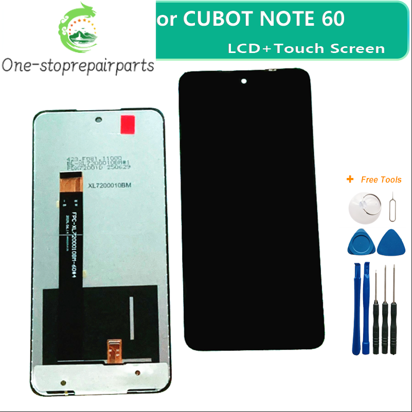 New Original 7.2 Inch LCD Display with Touch Screen Digitizer Assembly for CUBOT NOTE 60 Replacement Part Other Brand Phone repair parts