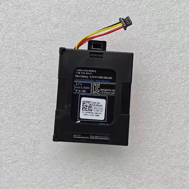 Dell PowerEdge PERC Battery for Dell PowerEdge RAID controllers 2026 70K80 PERC H710P H710 H810 H730 H730P H810 H830  Server repair parts