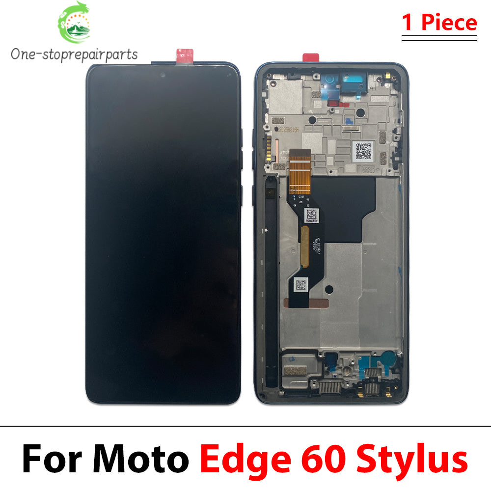 LCD Display Touch Screen Digitizer Assembly For Motorola Moto Edge 60 Pro Fusion Stylus E13 E22 E32 E20 E40 LCD Motorola phone repair parts