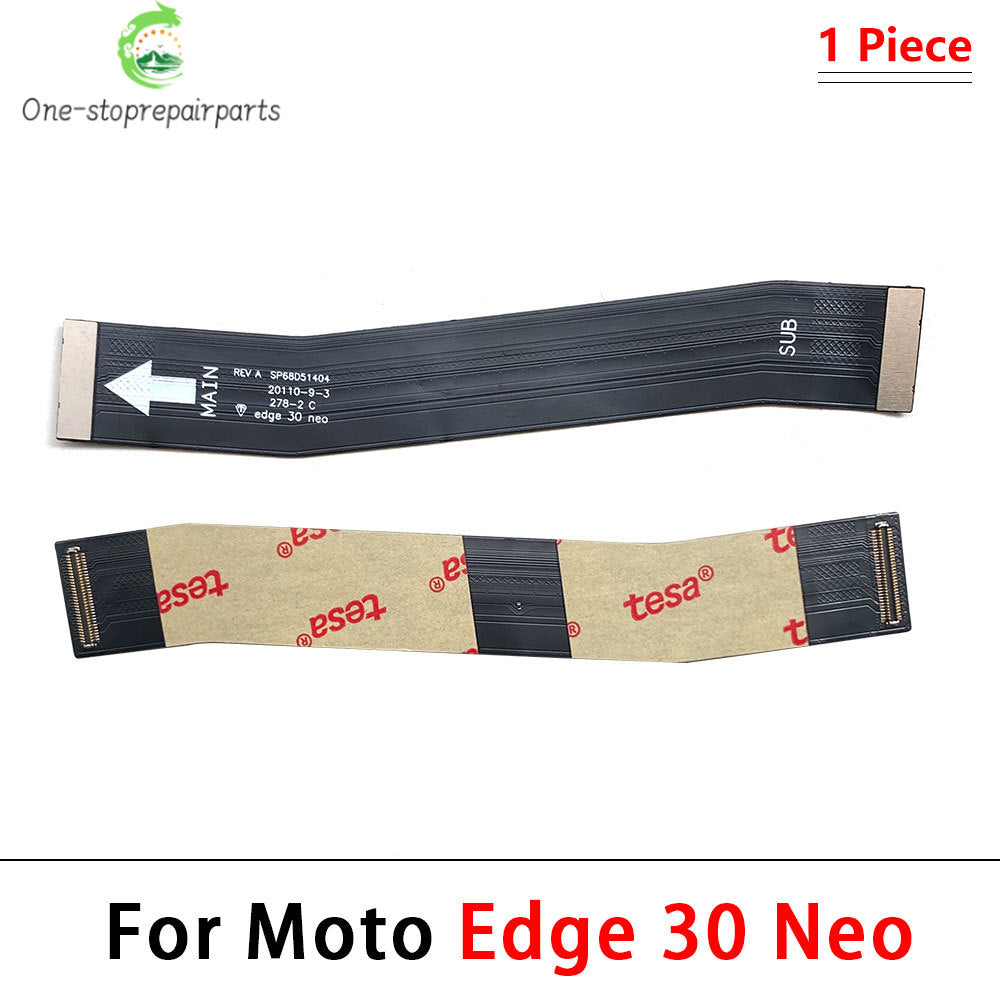10Pcs, SIM Card Reader Holder Connector Socket Slot Main Flex Cable For Moto Edge 20 30 40 X30 Pro Neo Fusion Lite Ultra Plus Motorola phone repair parts