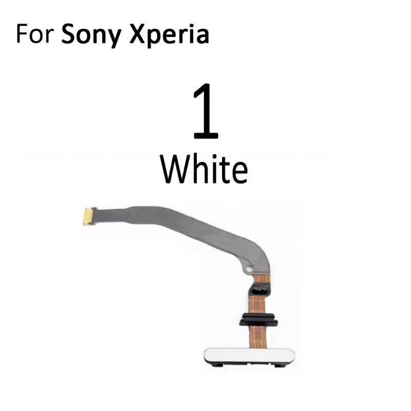 Touch ID Fingerprint Connector Scanner Sensor Key Menu Button Connection Flex For Sony Xperia 1 5 II III V VI IV Sony phone repair parts