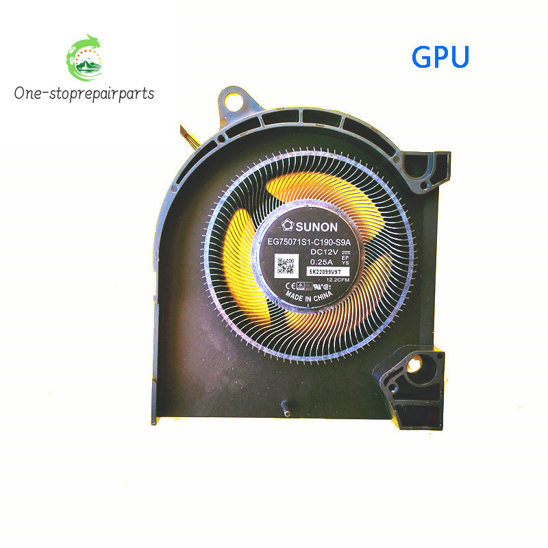 NEW ORIGINAL Laptop CPU GPU Cooling Fan For DELL G15 5520 5525 7620 G16 7620 RTX3050 RTX3060 RTX3070 2022 Dell laptop repair parts