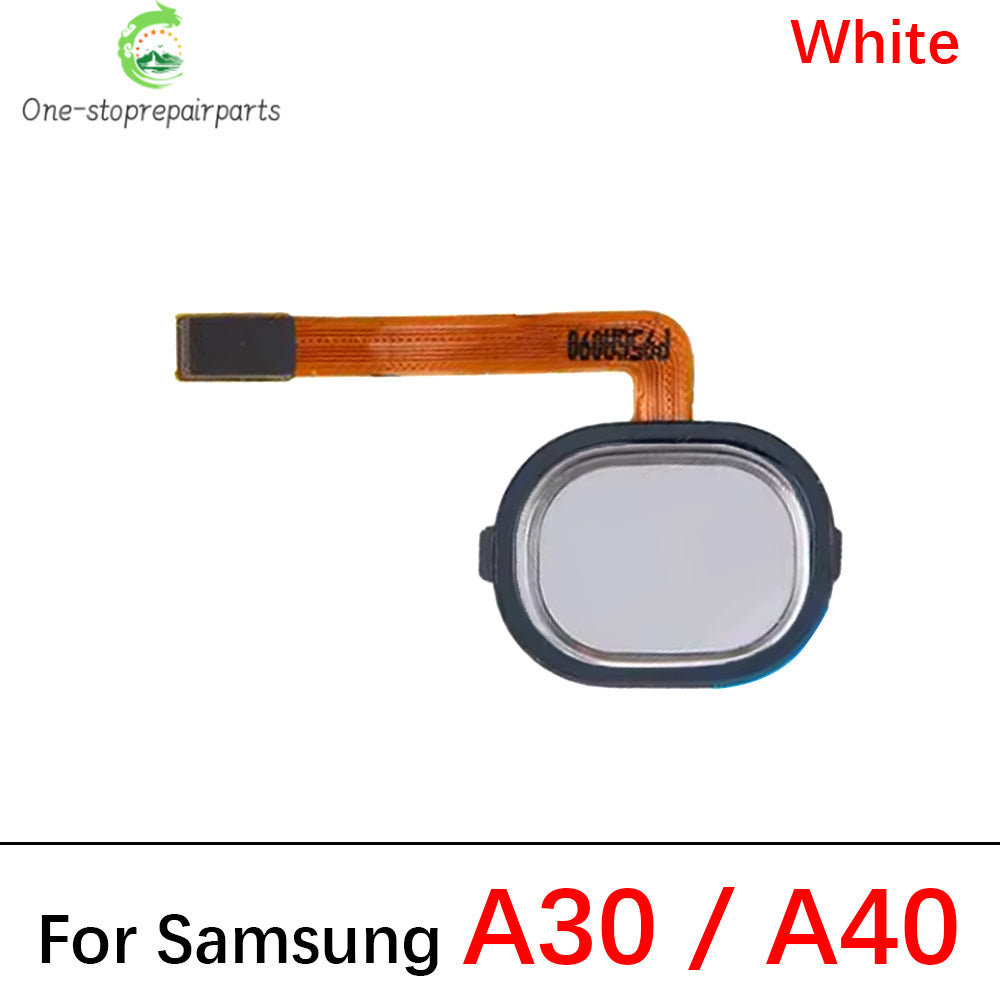 Fingerprint Scanner For Samsung A11 A31 A51 A71 A20 A30 A40 A50 A70 Home Button Fingerprint Menu Return Key Sensor Flex Cable Samsung phone repair parts