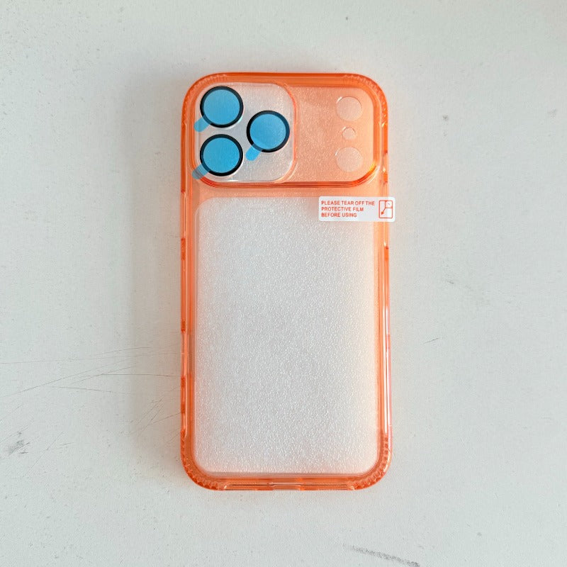 All-inclusive with camera button for iPhone 17promax mobile phone case New iPhone16 Magnetic suction tape Lens film Airbag anti-drop 17pro Full transparency Advanced sense 16pro Simple shell Phone accessories