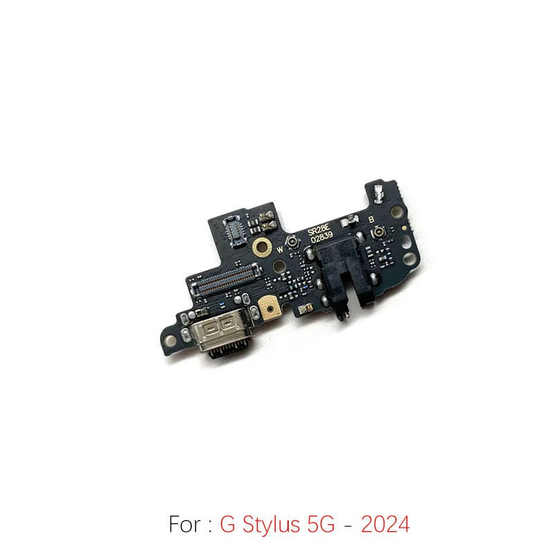 charging port charge flex board cable For Motorola G Stylus 4G 5G 2020 2025 Tail Plug-in Cable Small Board
