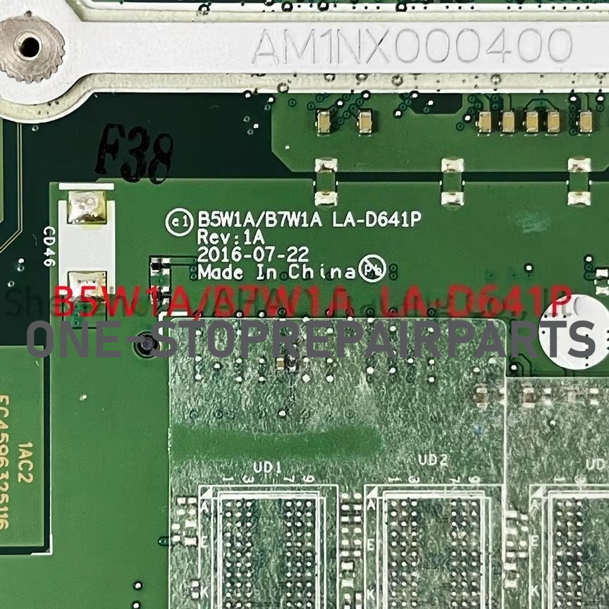 LA-D641P For Acer Aspire ES1-732 ES1-533 Laptop Motherboard With N3350 N3450 N4200 CPU DDR3 NBGFT1100B NBGFT1100C NB.GFT11.00C Acer laptop repair parts