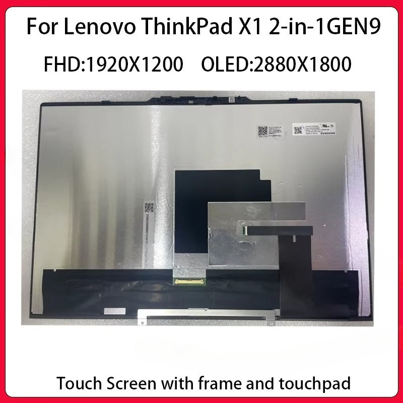 For Lenovo ThinkPad X1 2-in-1 Gen9 9th Touch Screen EDP 30PIN yoga X1 2-in-1 GEN9 9th LCD Assembly 14 Inch Display Replacement Lenovo laptop repair parts