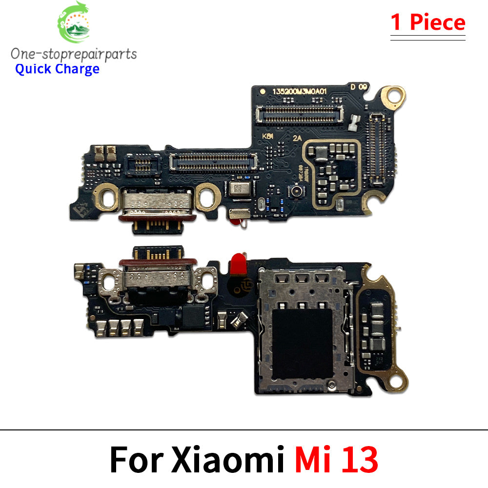 New USB Charging Port Dock Charger Plug Connector Board Flex Cable For Xiaomi Mi 10 10T 11 11T 12 12T 13 13T 14 Pro Lite  Xiaomi  Xiao mi phone repair parts