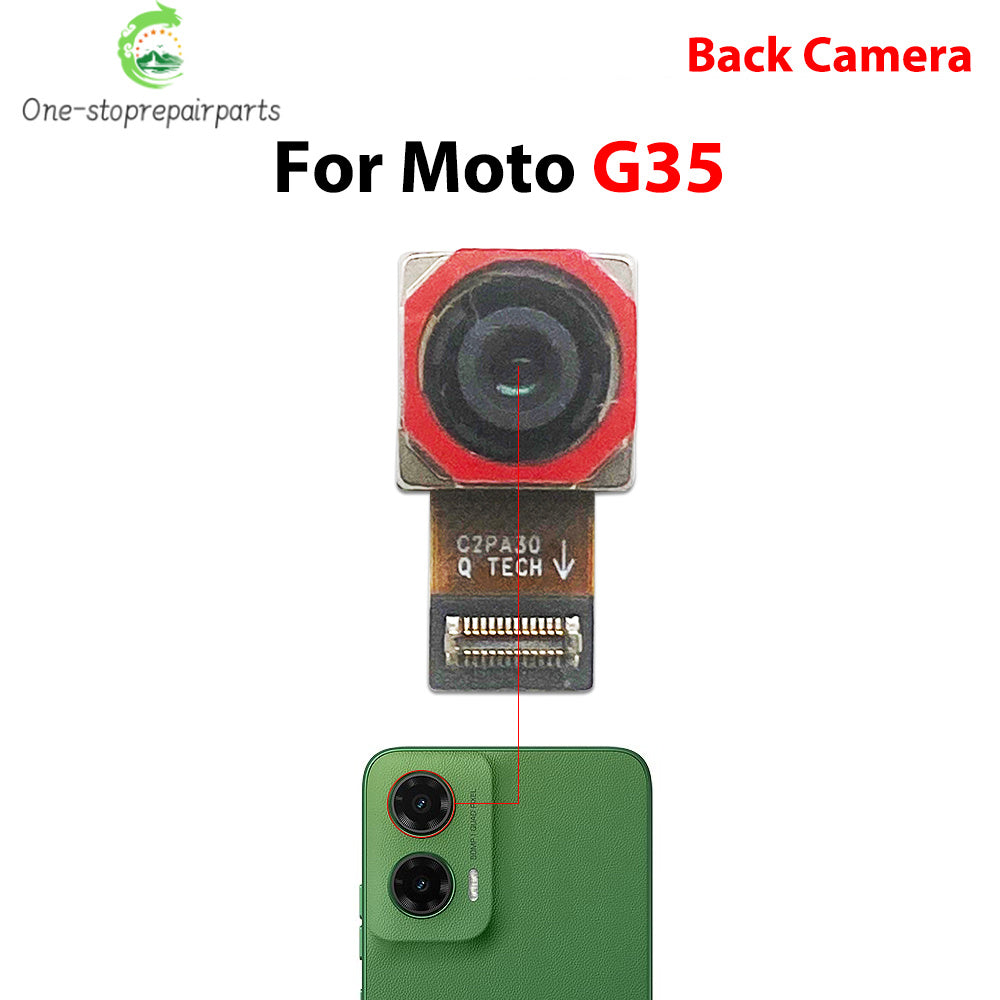 Back Rear Camera Big Main Camera Front Camera Flex Cable For Motorola Moto G22 G32 G62 G13 G23 G73 G14 G24 G55 G34 G84 G35 5G Motorola phone repair parts