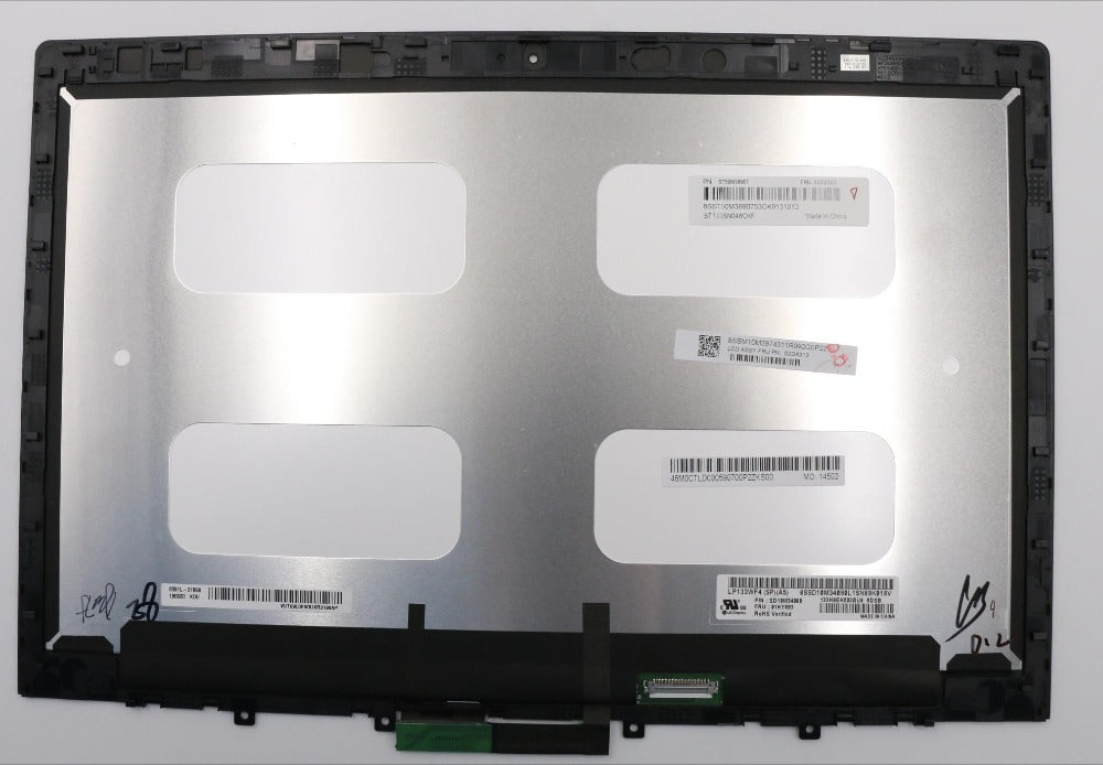 13.3"1920 x 1080 (FHD) IPS LCD touch screen assembly For Lenovo Thinkpad Yoga L380 L390 02DM432 02DA313 5D11U36925 5M11U28694 02DA314 02HM128 5M10W03055 5M11A17650 02DA316 02DL916 02DL967 Lenovo LCD Module Lenovo laptop repair parts