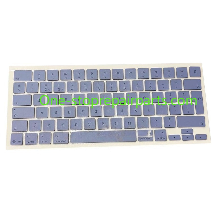 Laptop A3404 Keyboard US UK Citrus  Silver Blush Indigo Keycaps Keys Key Cap Set for Macbook Neo 13" Macbook repair parts