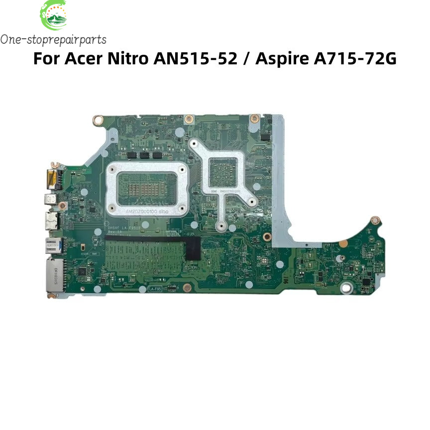 For Acer Aspire A715-72G Nitro AN515-52 Laptop Motherboard DH5VF LA-F951P With i5-8300H i7-8750H CPU GTX1050 / GTX1050Ti 4GB-GPU Acer laptop repair parts