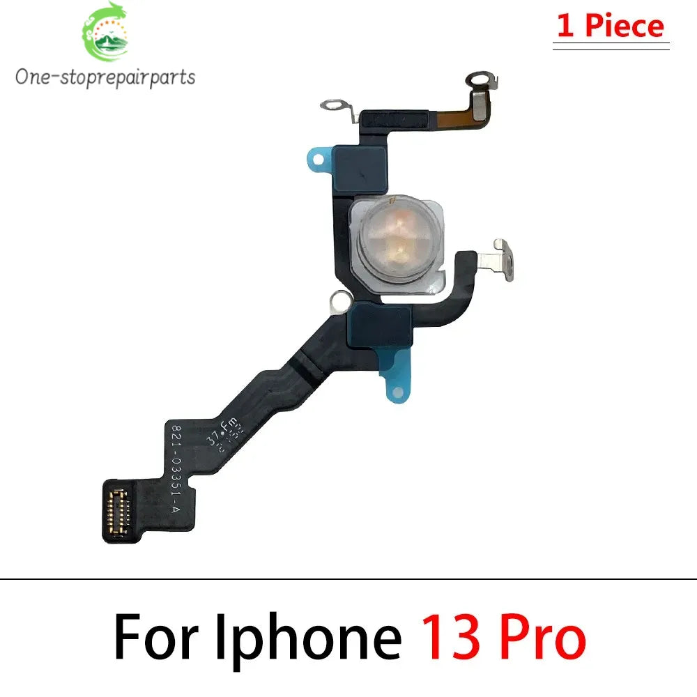 New LED Flash Light Sensor Flex Cable For iPhone 11 12 13 14 15 16 Pro Max Plus Mini Proximity Distance Ambient Repair Parts iPhone phone repair parts