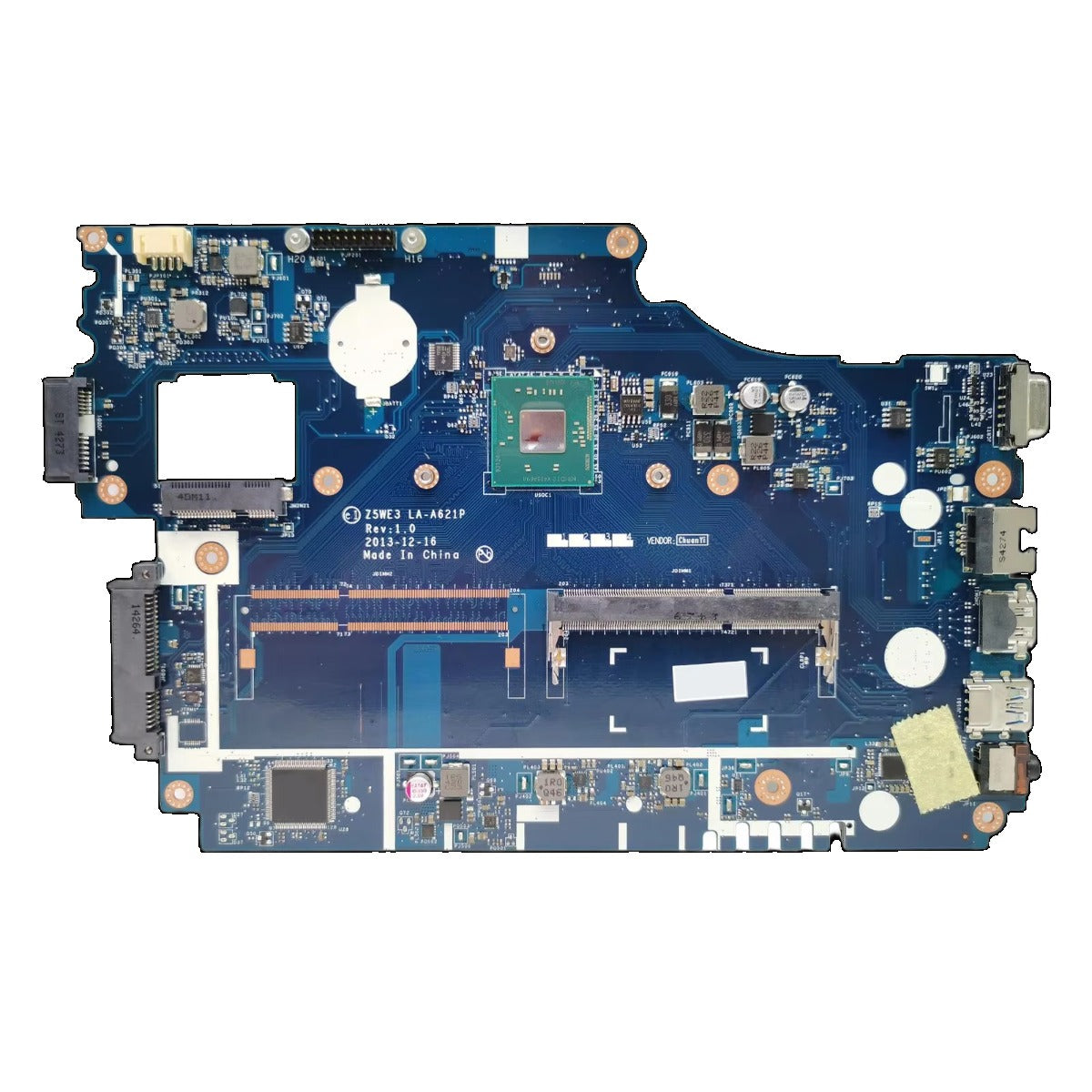 LA-A621P Z5WE3 Laptop Motherboard For Acer Aspire E1-510 E1-510P Z5WE3 DDR3 Mainboard With 100% Tested Acer laptop repair parts