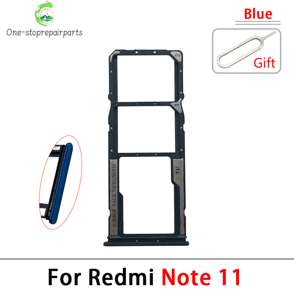 10Pcs, New For Xiaomi Redmi Note 11 11s Pro Plus 4G 5G SIM Card Tray Slot Holder Replacement Parts  Xiaomi  Xiao mi phone repair parts