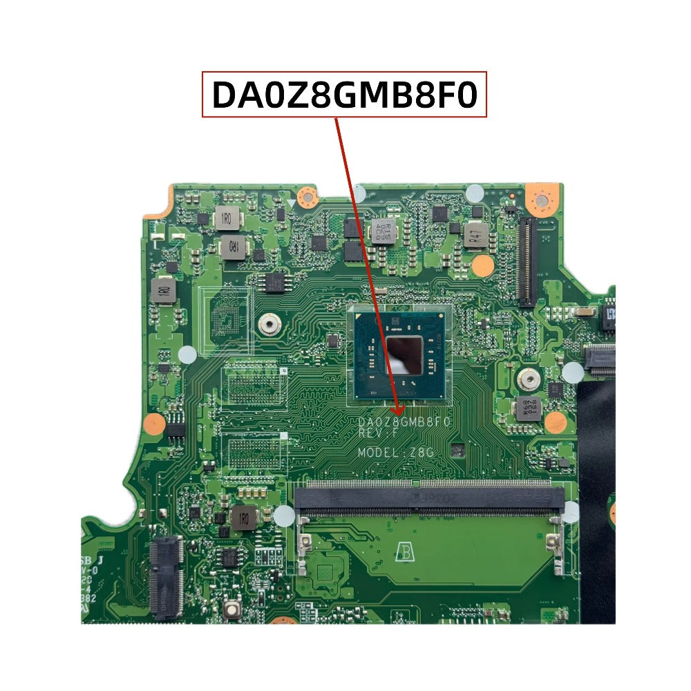 For Acer Aspire A314-32 A315-32 Laptop Motherboard With N4020 CPU DDR4 DA0Z8GMB8D0 DA0Z8GMB8F0 NB.GVY11.001 Acer laptop repair parts