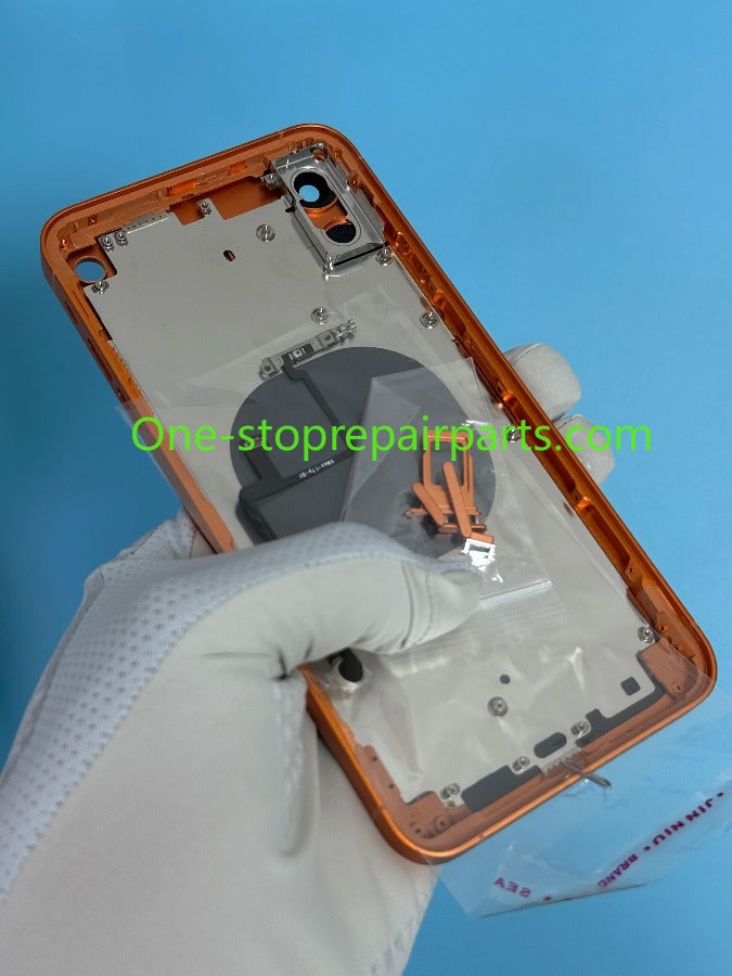 DIY Back housing For iPhone XS Max Like 17 Pro max Back Cover For iPhone XR 12 to 17 Pro 11 to 17 Pro Housing X XS Up To 17 pro iPhone phone repair parts