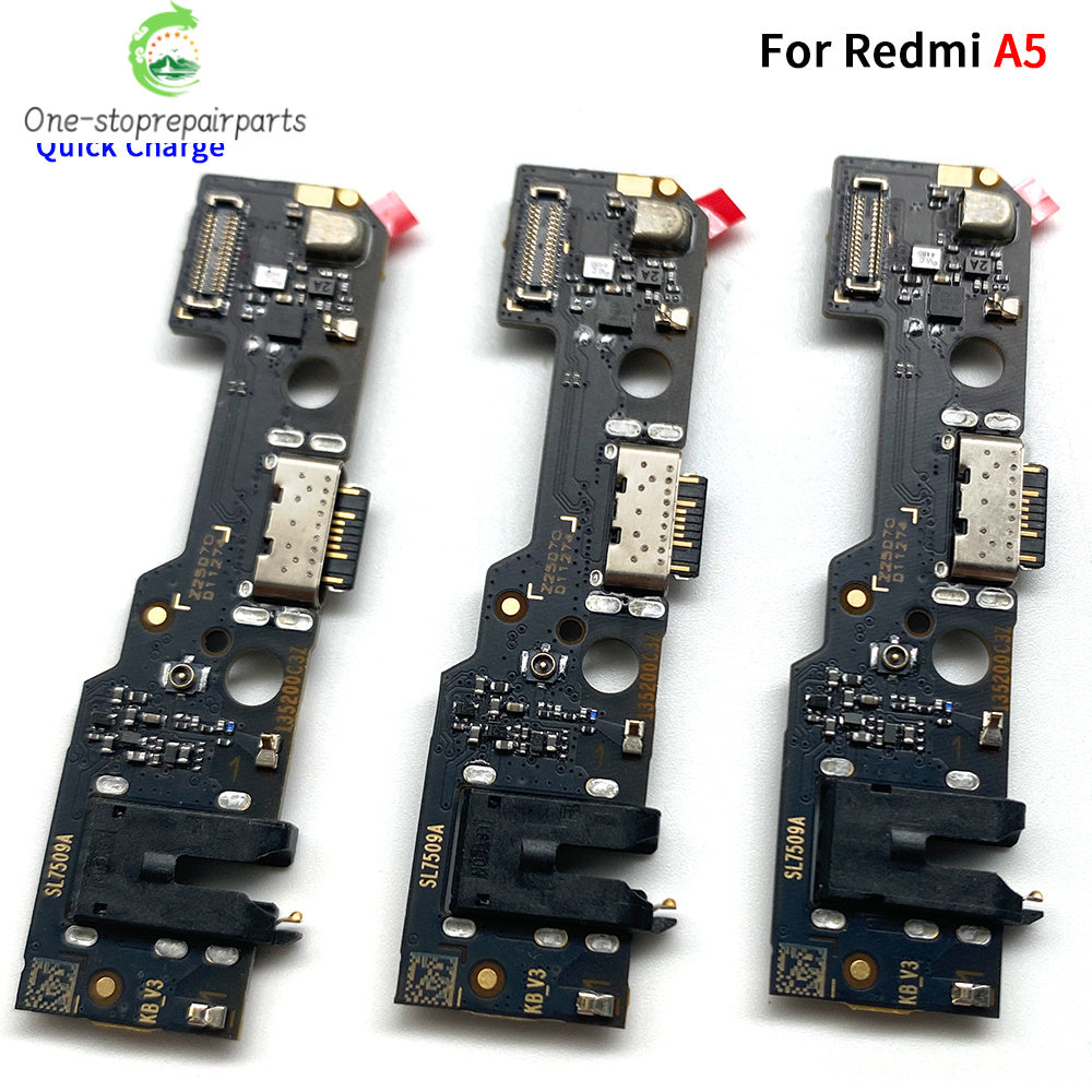 New USB Charging Port Dock Charger Plug Connector Board Flex Cable For Xiaomi Redmi A5 Replacement Parts Xiaomi  Xiao mi phone repair parts