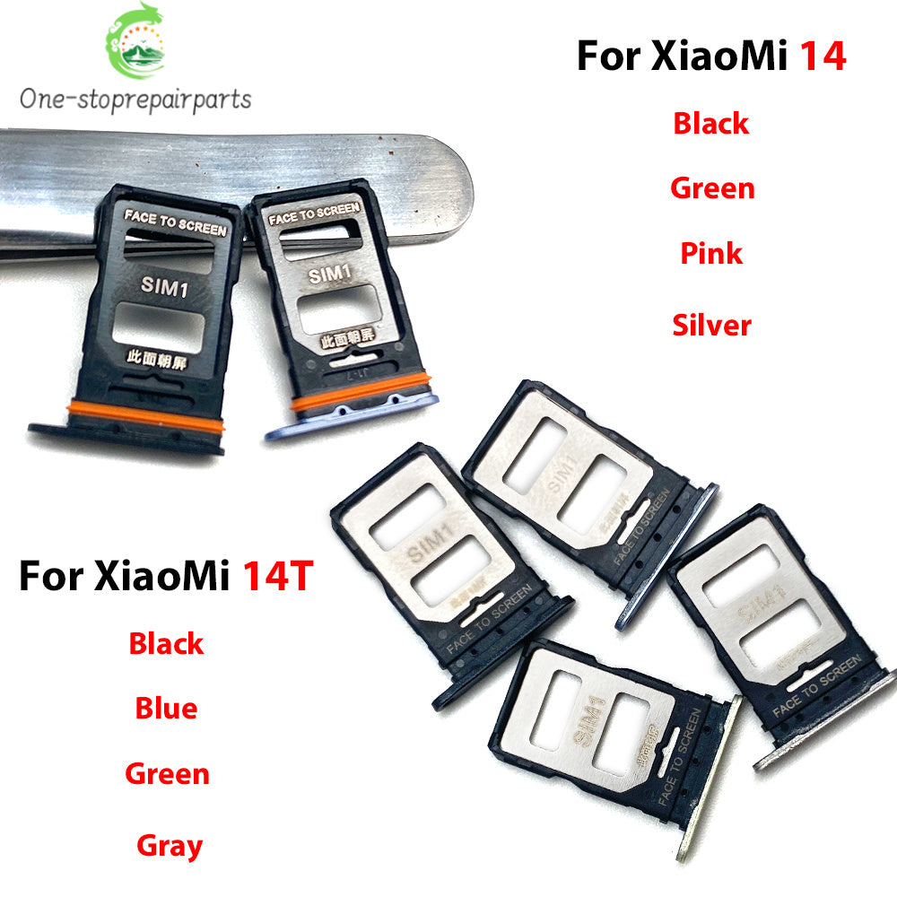 New For Xiaomi Mi 14 14T 15 15T Pro Ultra SIM Card Tray Slot Holder Adapter Accessories  Xiaomi  Xiao mi phone repair parts
