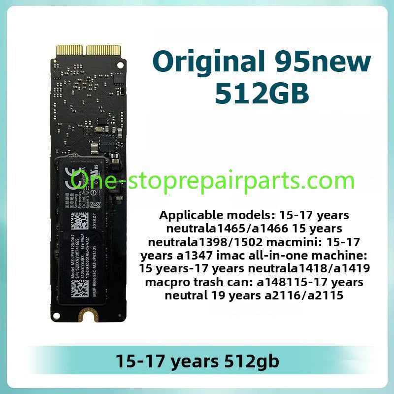 SSD For apple Macbook original A1465 A1466 A1398 A1502 A1708 A1425 128GB 256GB 512GB 1TB  SSD hard drive