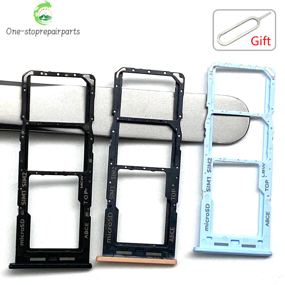 New For Samsung A07 A17 4G 5G Dual SIM Card Tray Slot Holder Adapter Accessories Samsung phone repair parts