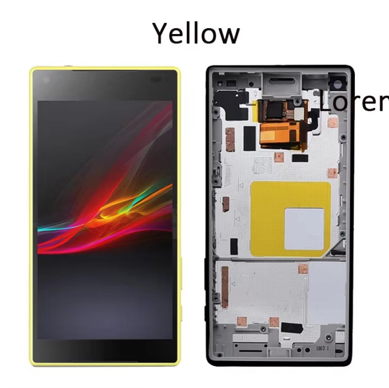 4.6" Original Display For SONY Xperia Z5 Compact LCD Touch Screen Digitizer Assembly Replacement For Sony Z5 Mini LCD With Frame Sony phone repair parts