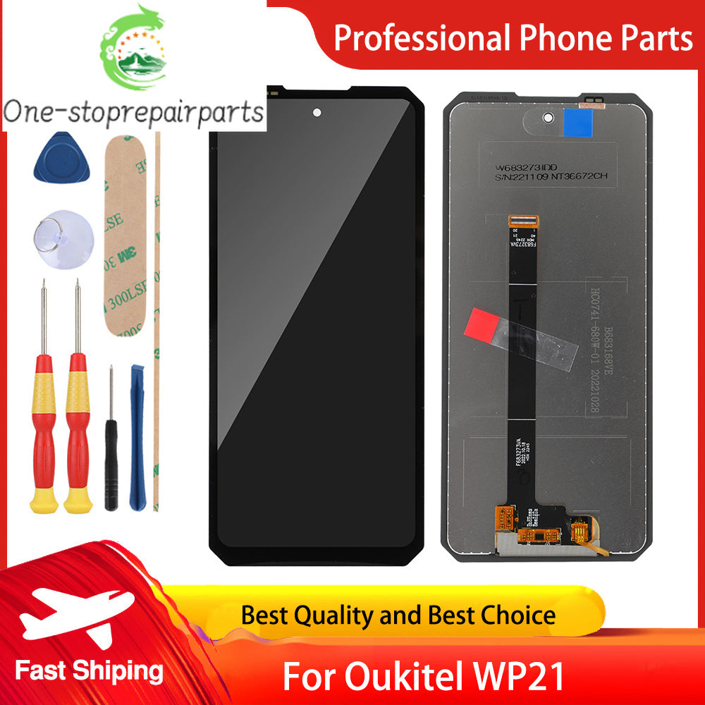 100% New Touch Screen LCD OUKITEL WP21 Ultra Screen LCD Display For Oukitel WP21 Digitizer Assembly Replacement Parts Other brand Phone repair parts