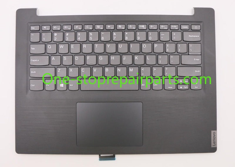 Palmrest upper case with US layout keyboard assembly for Lenovo IdeaPad S145-14API S145-14AST S145-14IWL S145-14IGM S145-14IKB S145-14IIL C-Cover Palmrest keyboard touchpad assembly 5CB0S17125 5CB0S17065 5CB0S17035 5CB0S17034 Lenovo laptop repair par