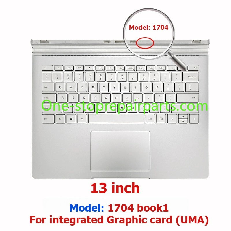 Base Keyboard For 13.5 15 inch Microsoft Surface book1/2/3 generation 1704 1705 1785 1834 1835 1050 1813 6g 1060 1050 965 940 graphic card 2nd 3nd generation