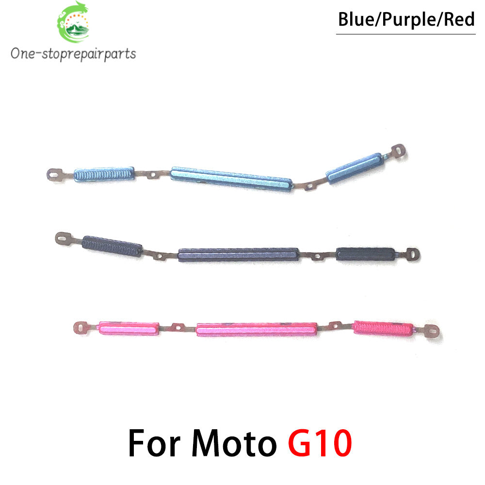 For Motorola Moto G10 G20 G30 G60 G60s G31 G71 G51 5G Power Button + Volume Side Button Replacement Parts Motorola phone repair parts