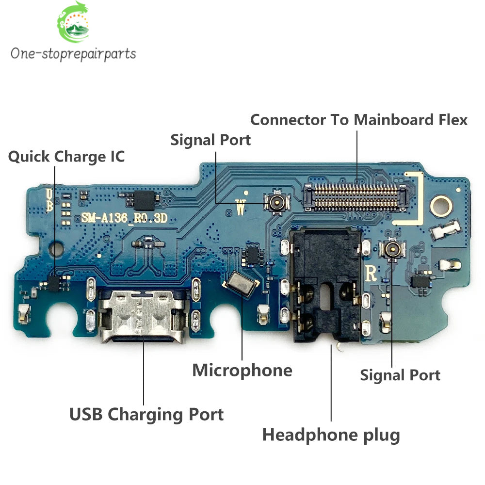USB Charging Port Microphone Dock Connector Board Flex Cable For Samsung A13 4G 5G A136B A316 A135 A135F Repair Parts Samsung phone repair parts