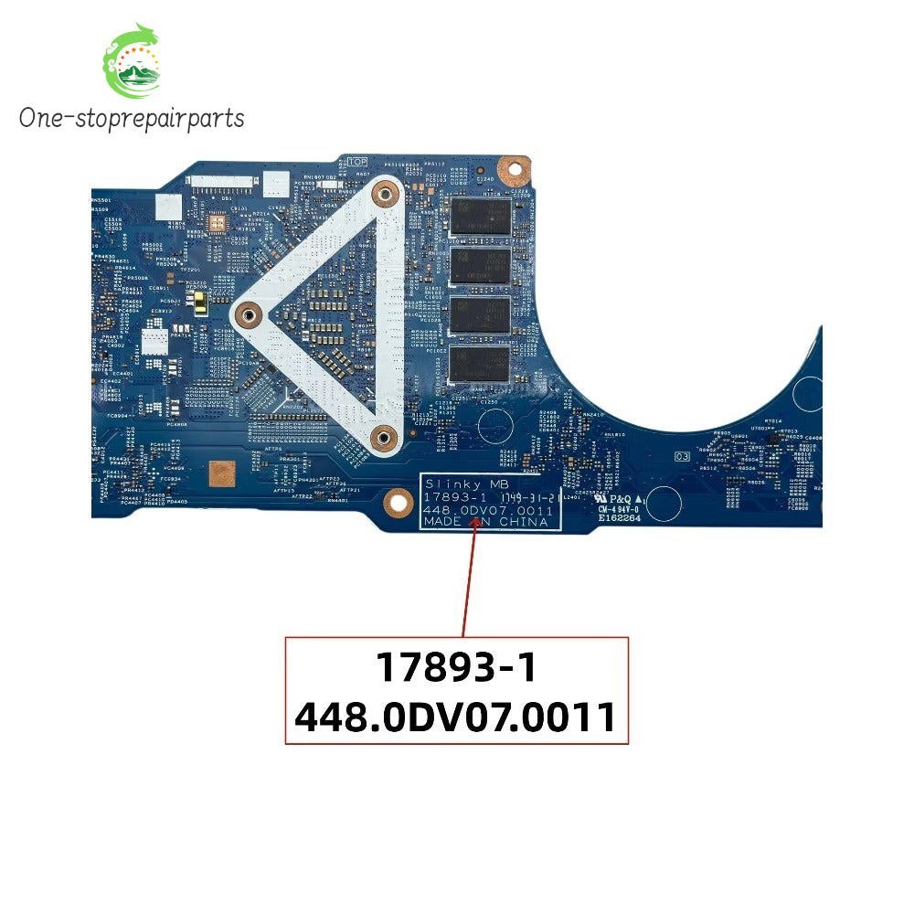 17893-1 For Acer Spin 3 SP314-51 Laptop Motherboard With i3-6006U i3-7020U i5-8250U CPU 4GB/8GB-RAM NBGUW11004 NBGUW11009 Acer laptop repair parts