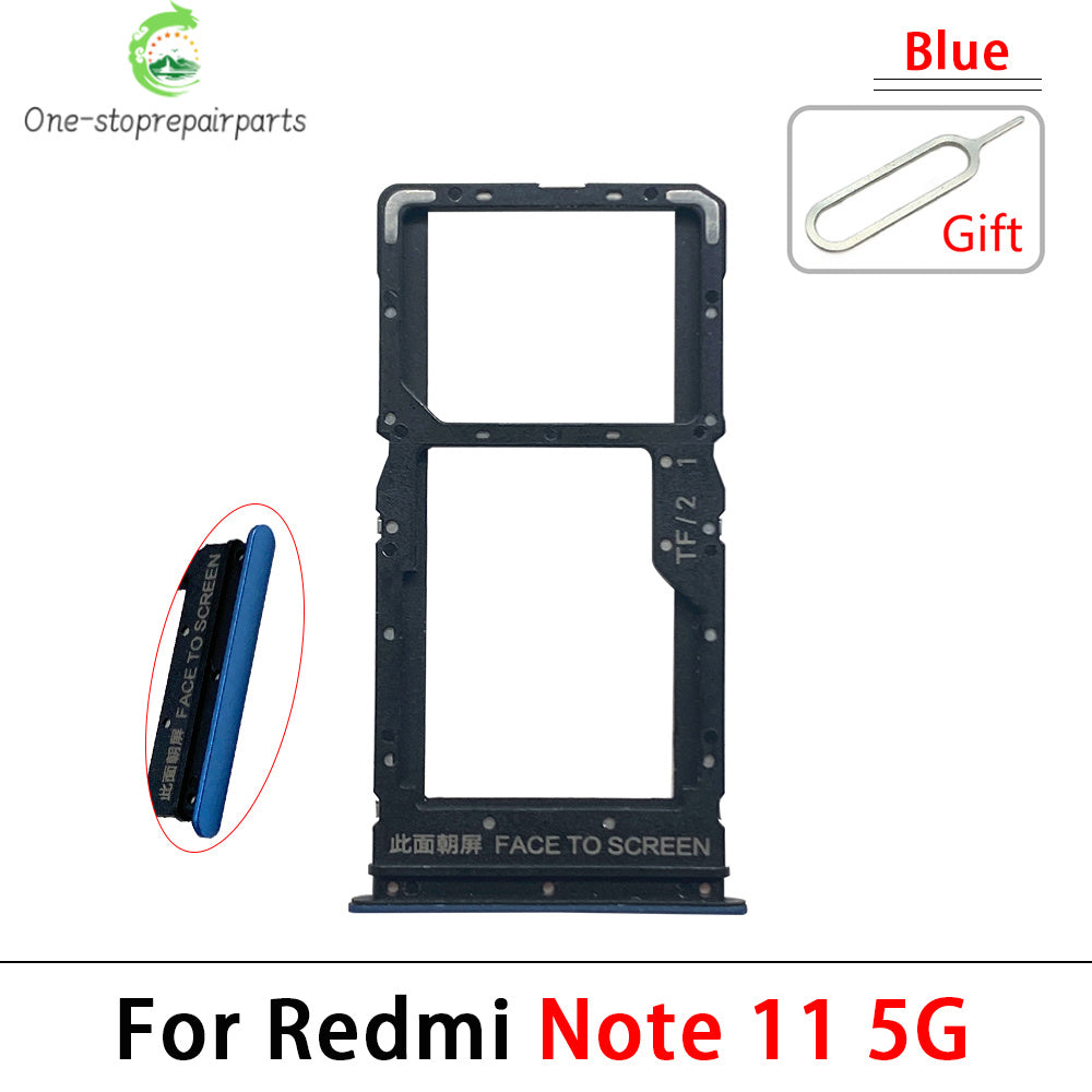 10Pcs, New For Xiaomi Redmi Note 11 11s Pro Plus 4G 5G SIM Card Tray Slot Holder Replacement Parts  Xiaomi  Xiao mi phone repair parts