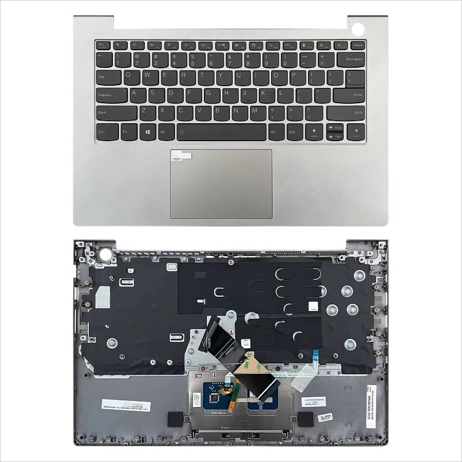 Upper case keyboard for Lenovo ThinkBook 14 G2 G3 G4 ITL 2021 V6-14itl V6-14ARE c shell cover topcase palmrest touchpad 5CB1B02800 Lenovo laptop repair parts