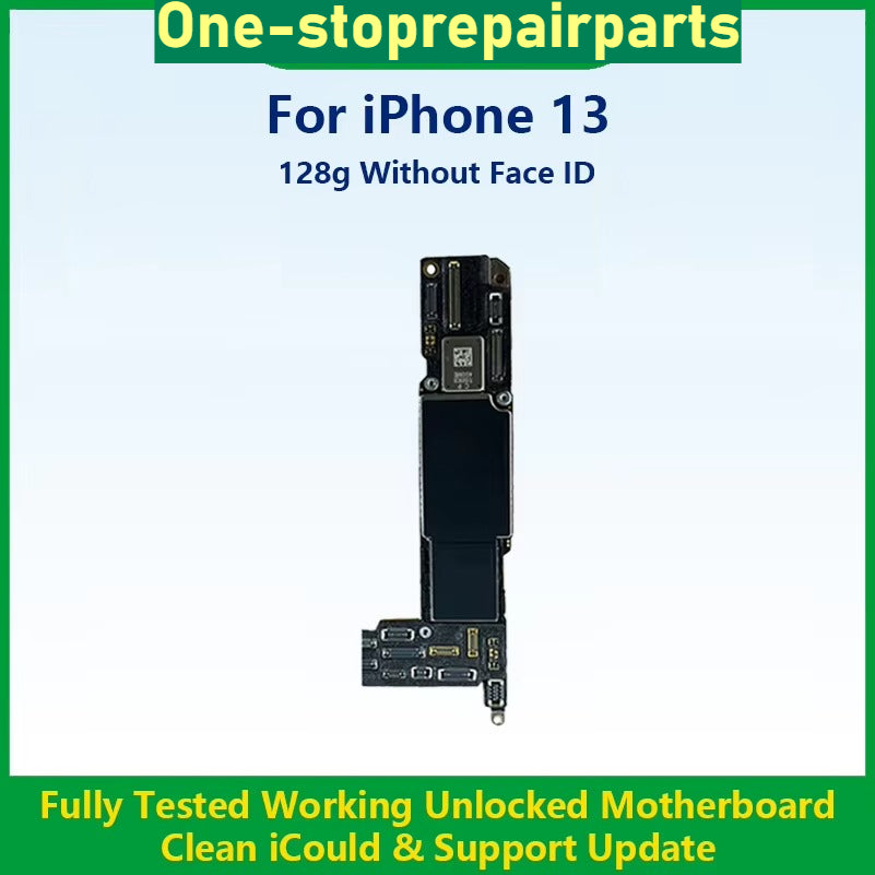 Fully Tested Working Well Motherboard For iPhone 13 Pro Max With/Without Face ID Cleaned iCloud And Support Update Logic Board iPhone phone repair parts