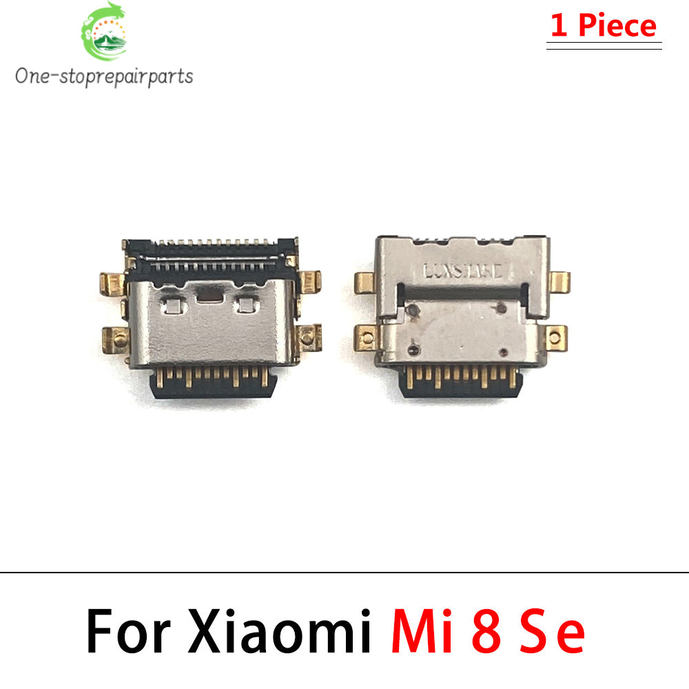 10Pcs, New For Xiaomi Mi 8 9 Se 9T 10 10T 11 11T 12 Lite Pro Mi A1 A2 A3 Micro USB Connector Charger Charging Port Jack Plug Xiaomi  Xiao mi phone repair parts
