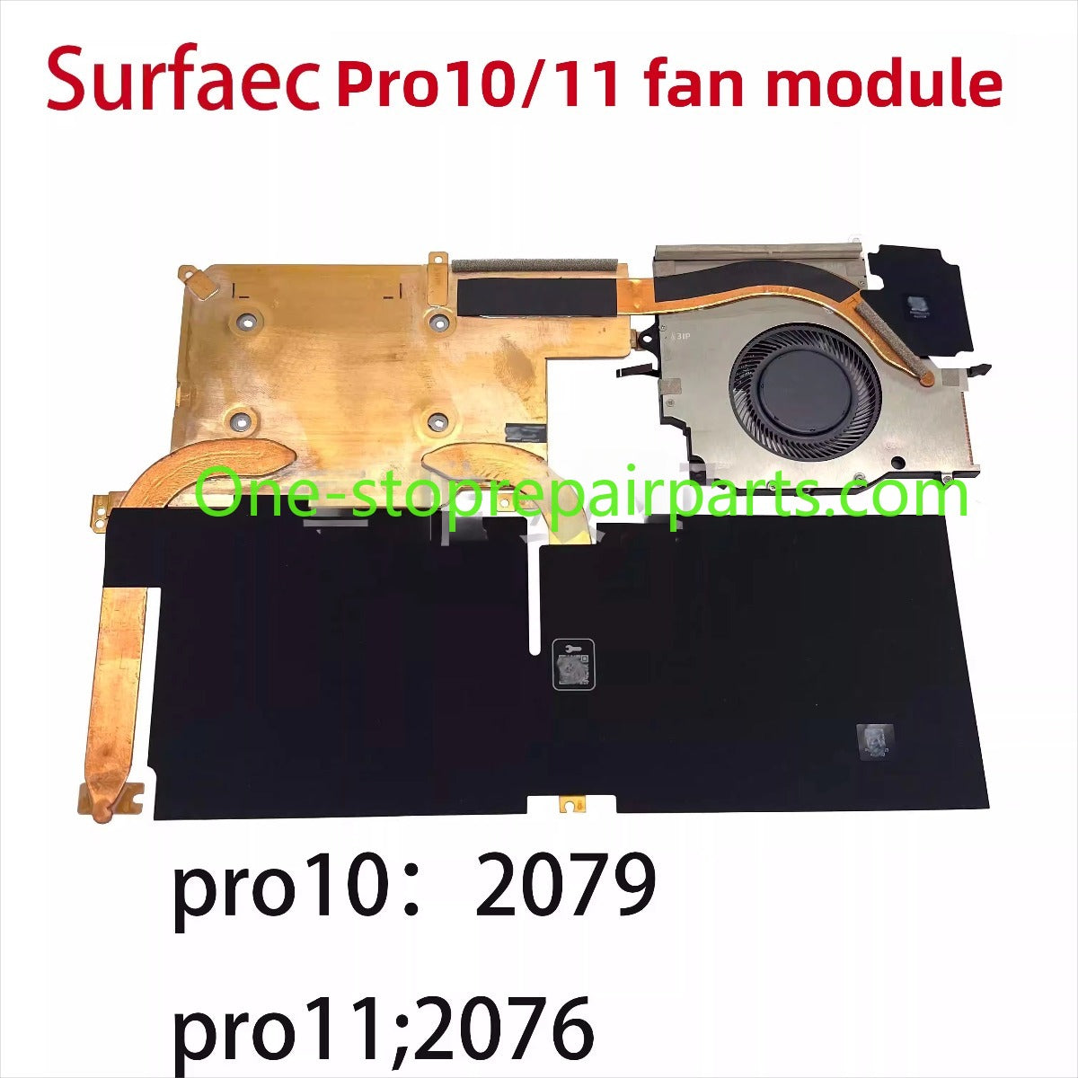 Heatsink cooling fan for Microsoft Surface Laptop Pro4 5 6 7 8 9 10 11 go 1 2 3 book2 3 4 laptop 2 3 4 heat sink fan Microsoft surface laptop repair parts