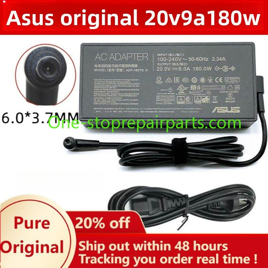 AC Power Adapter Charger for ASUS TUF Gaming 65W 150W 180W Type C 6.0*3.7MM ADP-180TB H A20-180P1A 20V 9A FX506 FA706 G15 GA401 GA502 charger