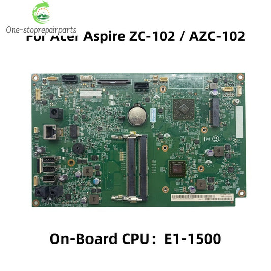 For Acer Aspire ZC-102 AZC-102 Motherboard With E1-1500 CPU DDR3 12131-1 DB.SPR11.001 100% Fully Tested Acer laptop repair parts