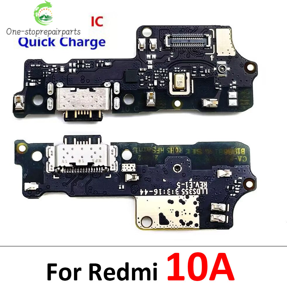 50Pcs, For Xiaomi Redmi 9A 9 9C 9T 8 8A 10C 10 10A 12 12C 13C 13 4G 5G USB Charger Dock Connector Charging Port Mic Flex Cable  Xiaomi  Xiao mi phone repair parts