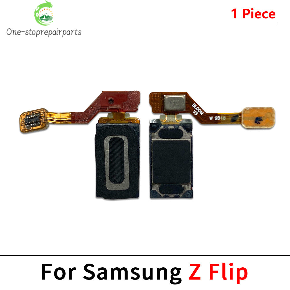 10Pcs/Lot, Earpiece Ear Speaker Sound Receiver Flex Cable For Samsung Z Flip 1 2 3 4 5 5G Samsung phone repair parts