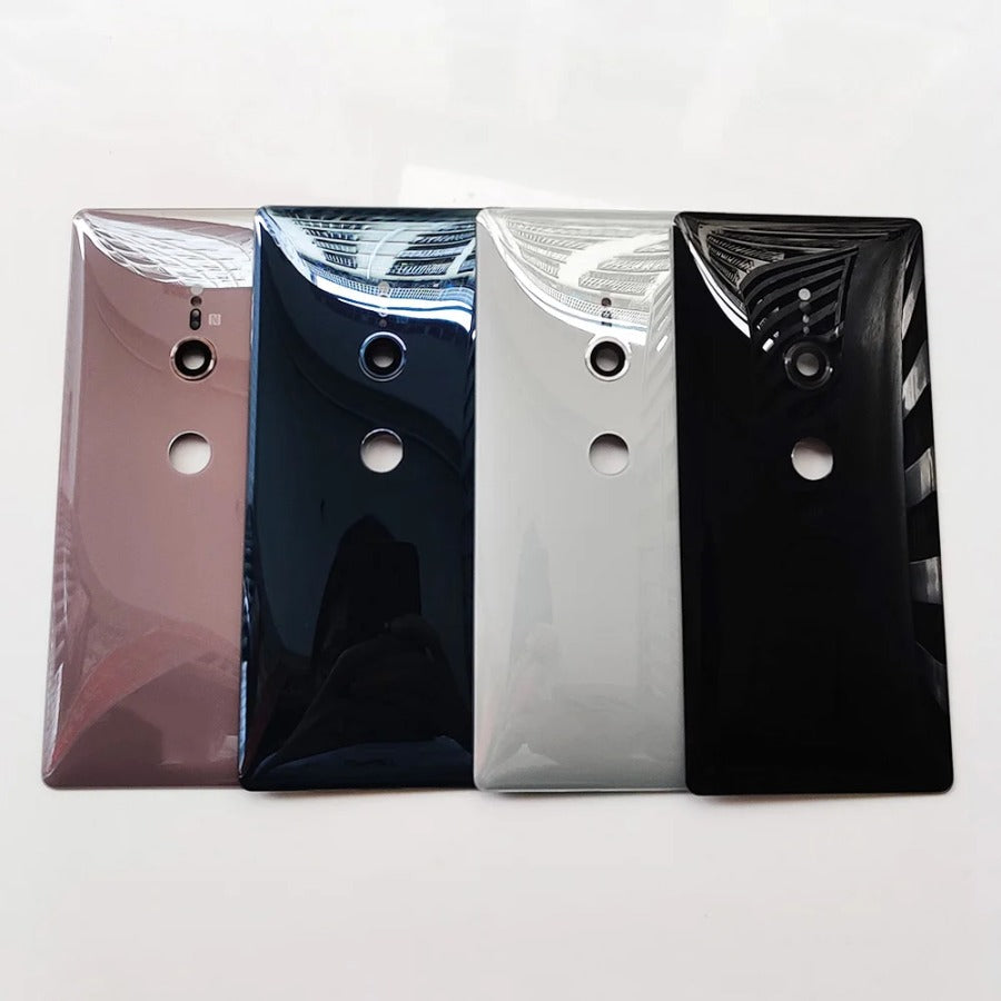 AAA+ quality For Sony Xperia XZ2 Back Cover Rear Door Housing Case For Sony Xperia XZ2 Battery Cover With Adhesive Replace Sony phone repair parts