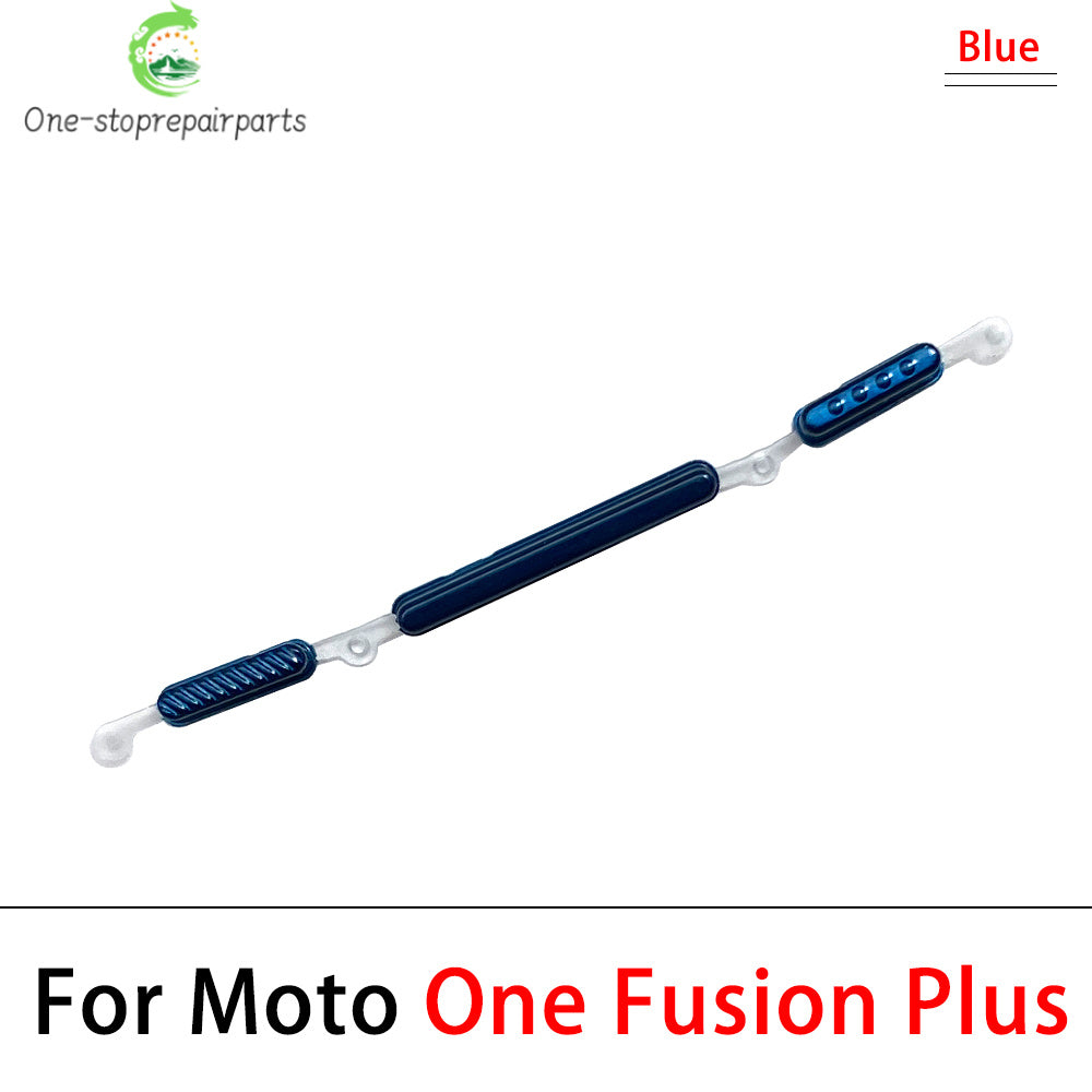 For Motorola Moto One Action Vision Hyper Macro Fusion Plus Power Button + Volume Side Button Key Replacement Parts Motorola phone repair parts