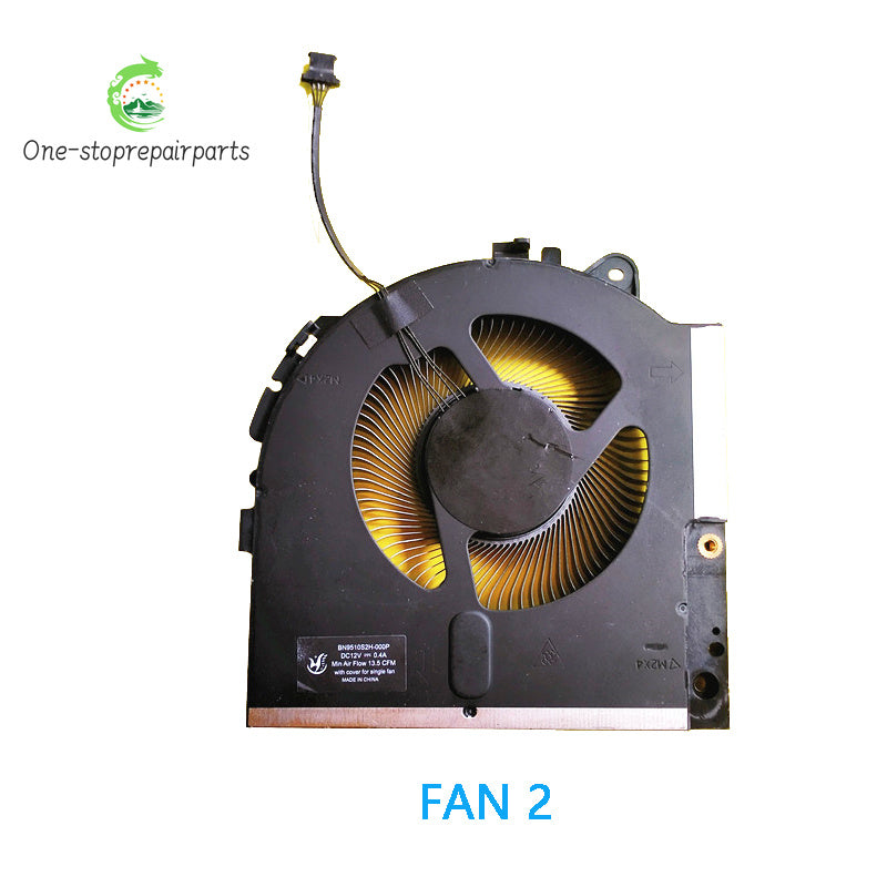 New Original LAPTOP CPU GPU Cooling Fan FOR DELL Alienware M17 R5 2022 12V Dell laptop repair parts