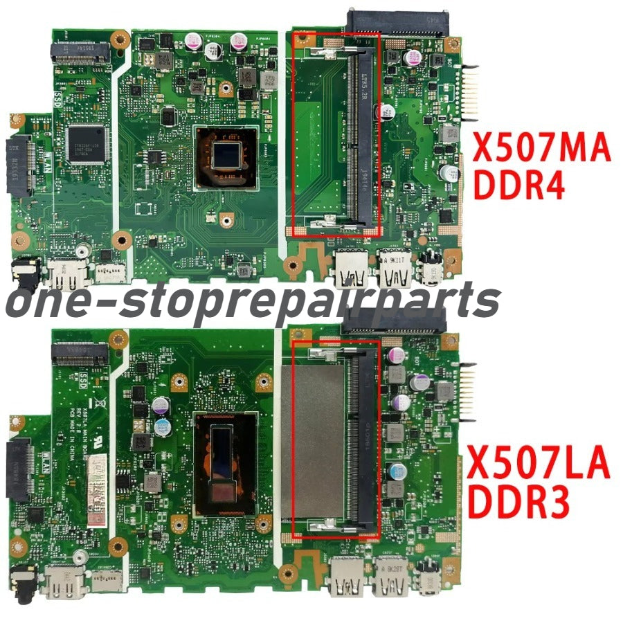 X507MA Laptop Motherboard For ASUS X507LA F507MA X507M A507M R507M X507L Mainboard W/ N4000 N5000 I3 I5 I7-5th CPU 100% Working ASUS laptop repair parts